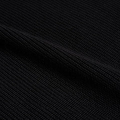 Ribbed Crewneck | Black