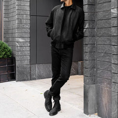 Major League Jacket | Black Matte