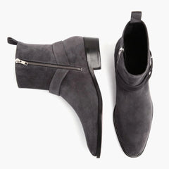 Harness | Grey Suede