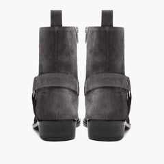 Harness | Grey Suede